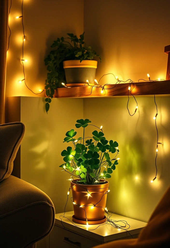 21 Stunning St. Patrick's Day Decorations That Will Transform Your Home into a Lucky Oasis! - 6. Magical Fairy Lights