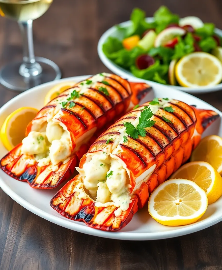 21 Seafood Dish Recipes That Will Make Your Next Dinner Unforgettable! - 4. Grilled Lobster Tails with Garlic Herb Butter