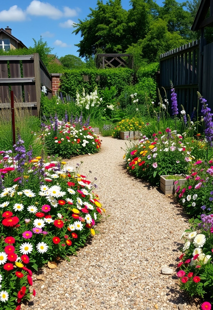 21 DIY Cut Flower Garden Layouts You Can Create This Weekend (#6 Will Surprise You!) - 1. The Classic Cottage Garden