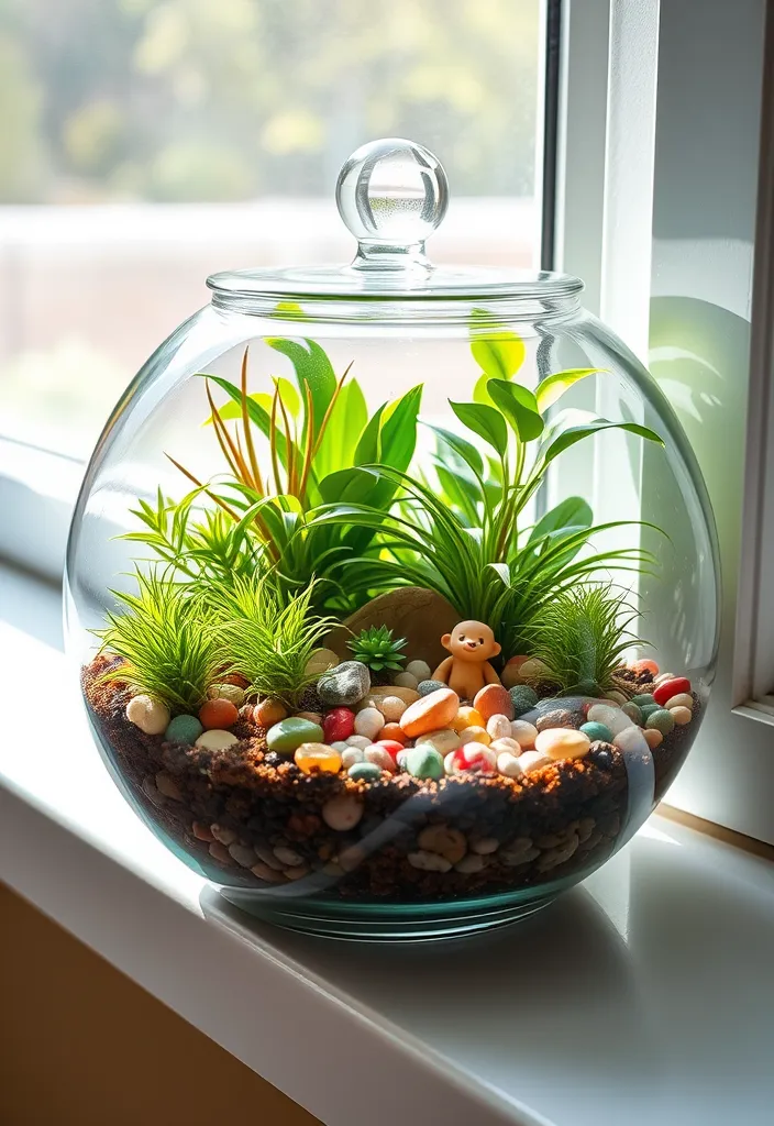 21 DIY Valentine's Gifts for Your Boyfriend That Will Make His Heart Melt! - 5. DIY Terrarium