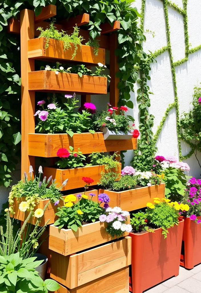 21 Container Gardening Hacks for Beginners That Will Transform Your Space! - 3. Utilize Vertical Space