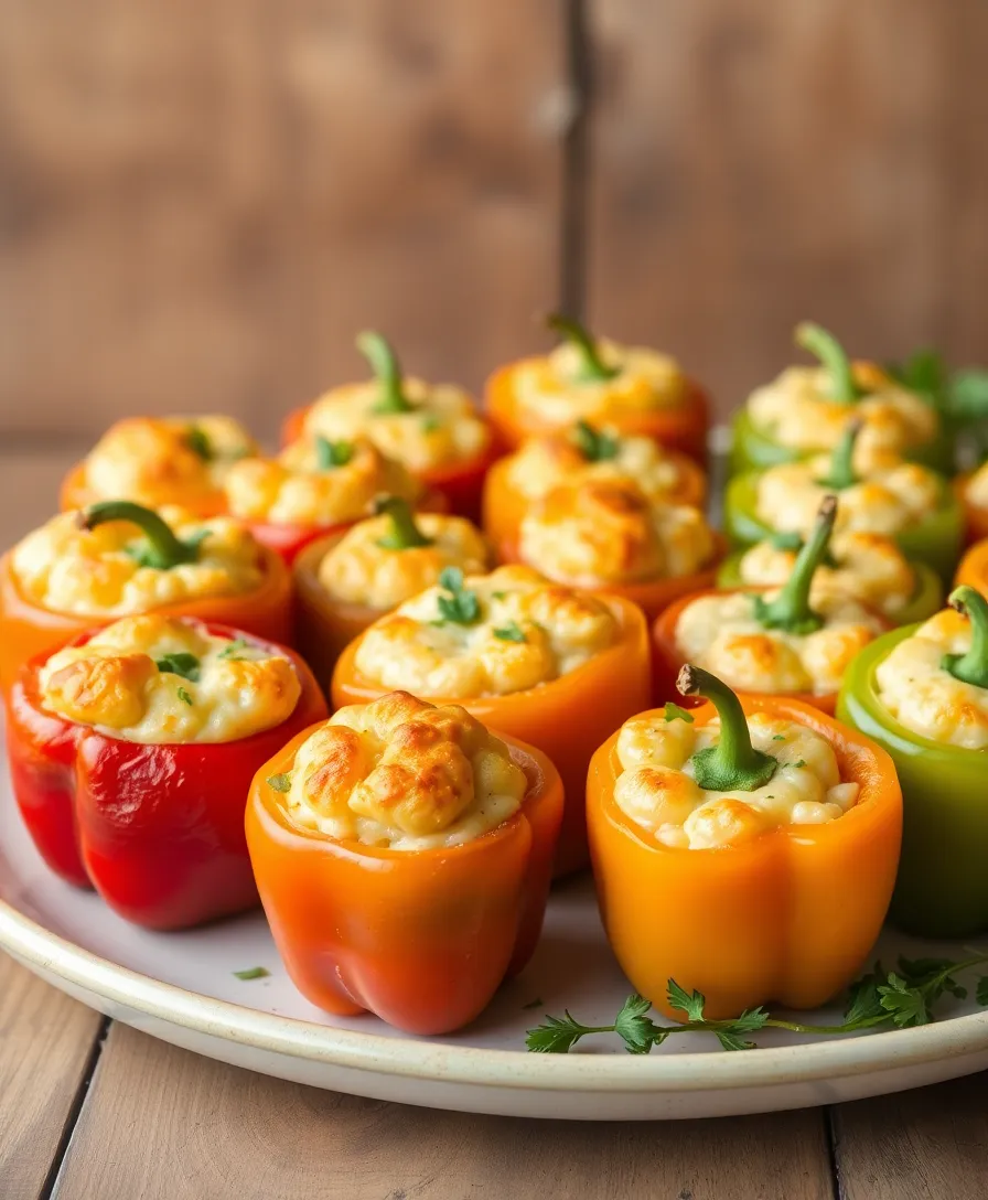 21 Creative Easter Appetizers That Will Wow Your Guests (You Won't Believe #5!) - 6. Stuffed Mini Peppers