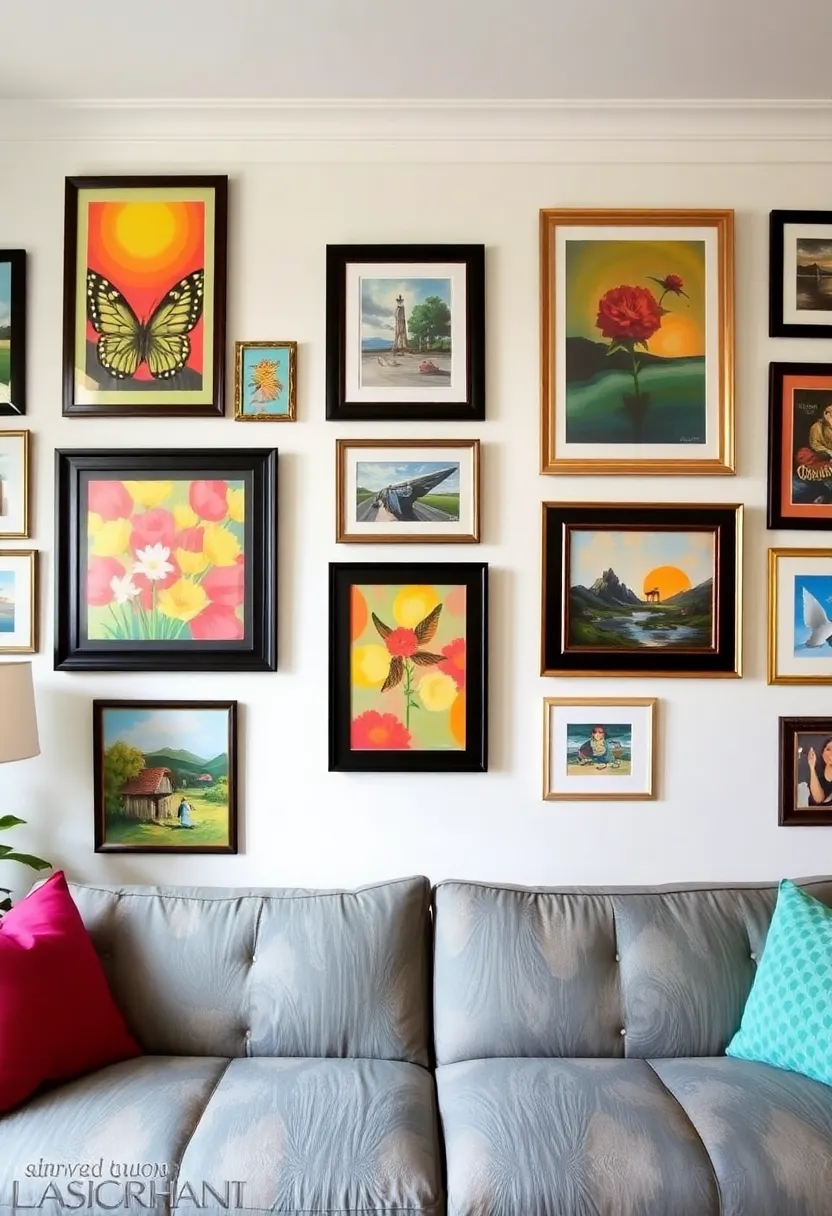 21 Thrift Flip Decor Ideas That Will Transform Your Home on a Budget! - 8. Thrift Store Art Transformed