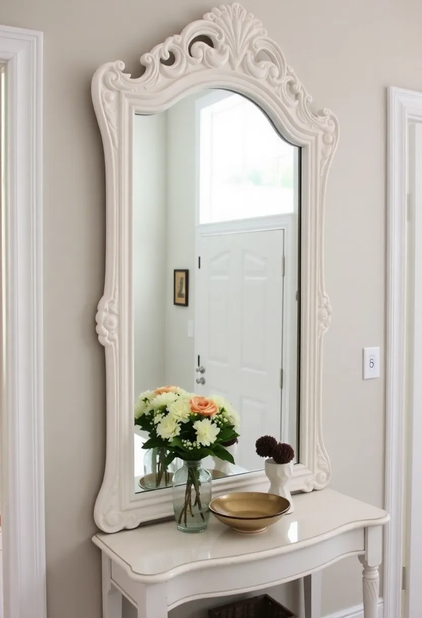 21 Thrift Flip Decor Ideas That Will Transform Your Home on a Budget! - 7. Thrifted Mirror Frame Revamp