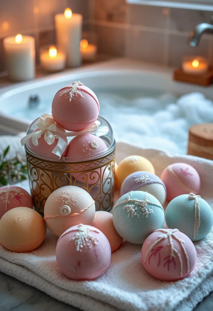 21 DIY Valentine's Gifts for Your Boyfriend That Will Make His Heart Melt! - 11. DIY Bath Bombs