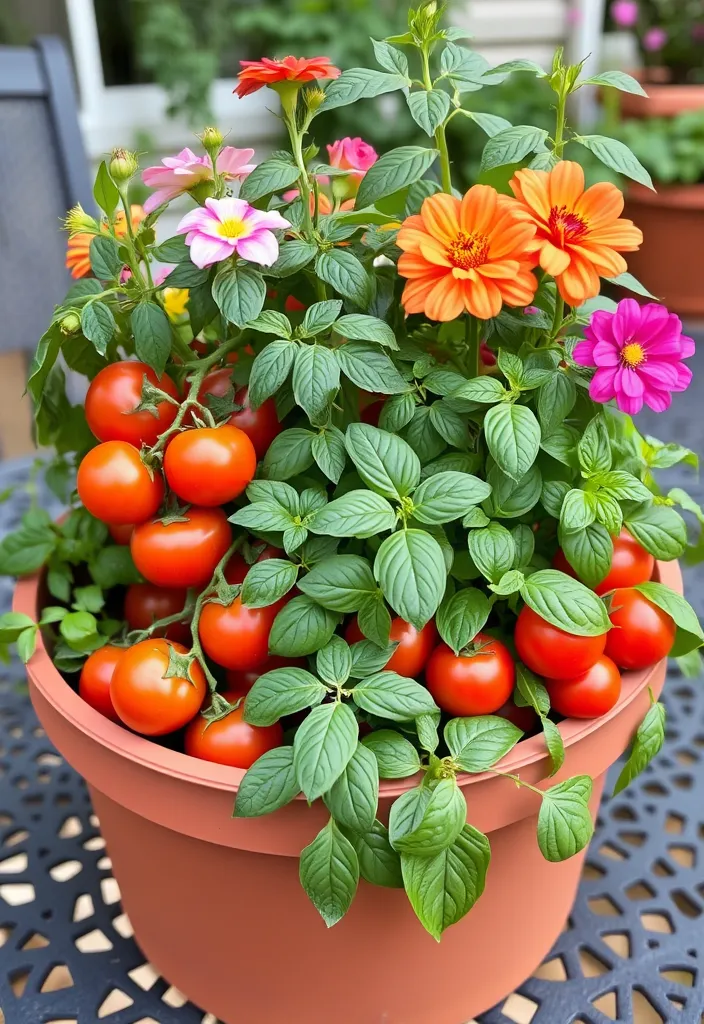 21 Container Gardening Hacks for Beginners That Will Transform Your Space! - 4. Consider Companion Planting