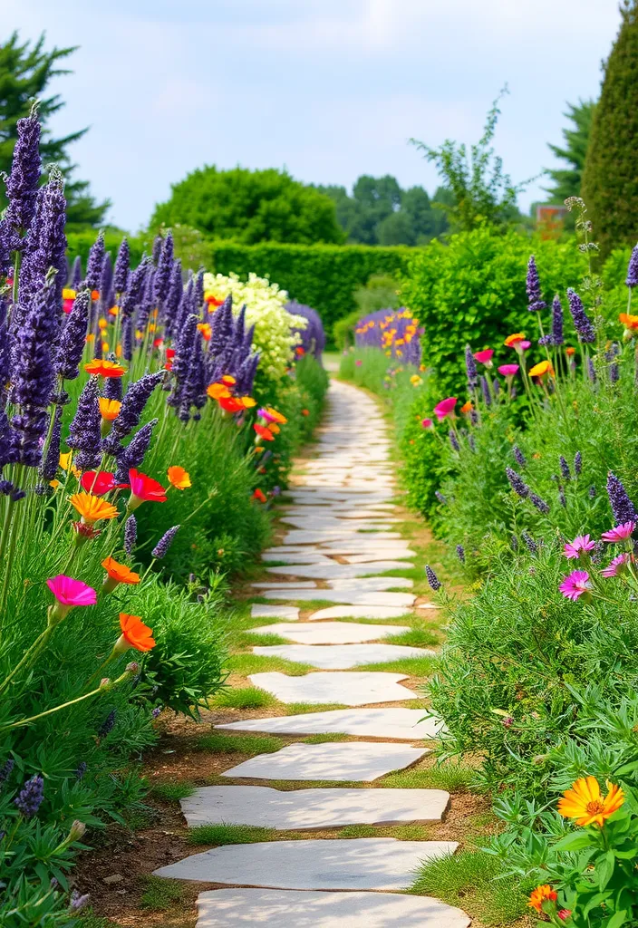 21 Stunning Outdoor Herb Garden Ideas That Will Inspire Your Green Thumb! - 5. Herb Garden Pathway