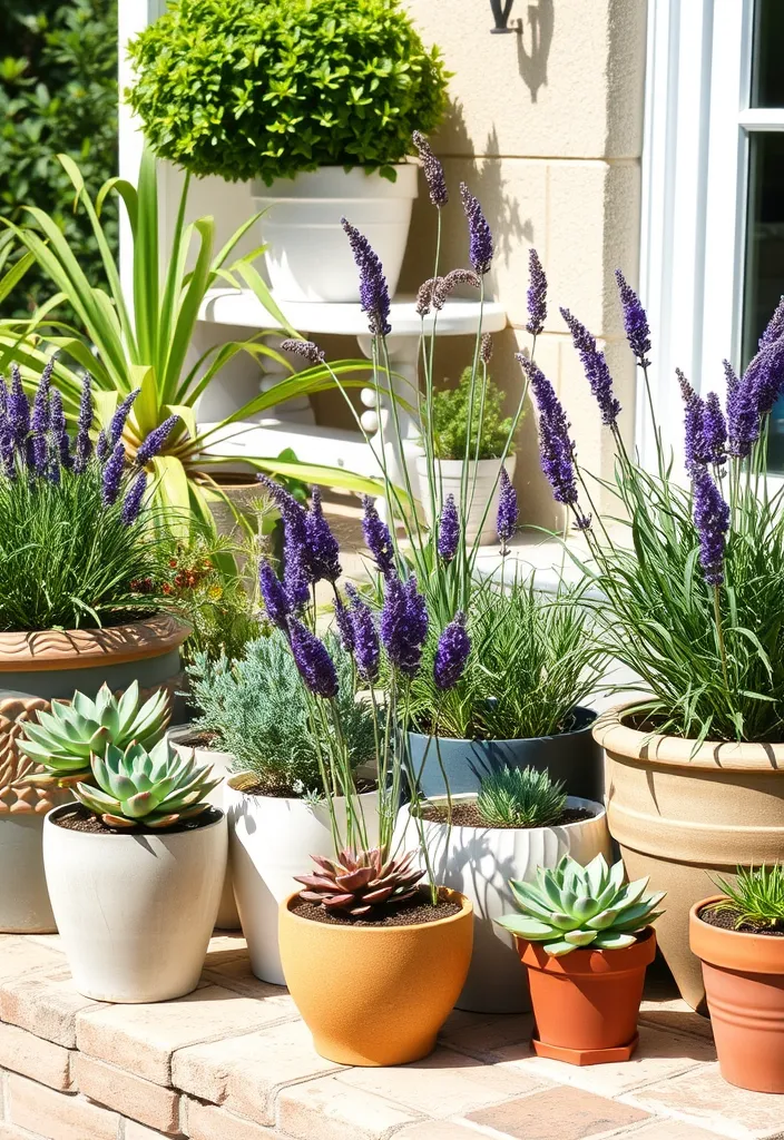 21 Container Gardening Hacks for Beginners That Will Transform Your Space! - 16. Choose Low-Maintenance Plants