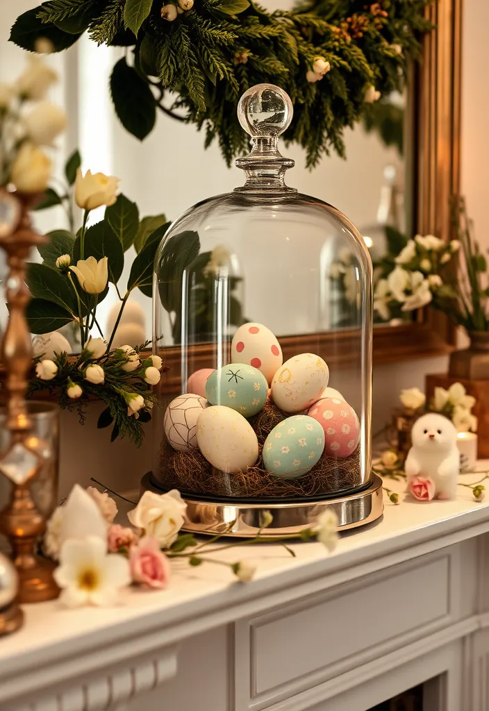 21 Spring Mantel Decorating Ideas That’ll Freshen Up Your Home (You Won't Believe #14!) - 14. Creative Egg Displays (You Won't Believe This!)