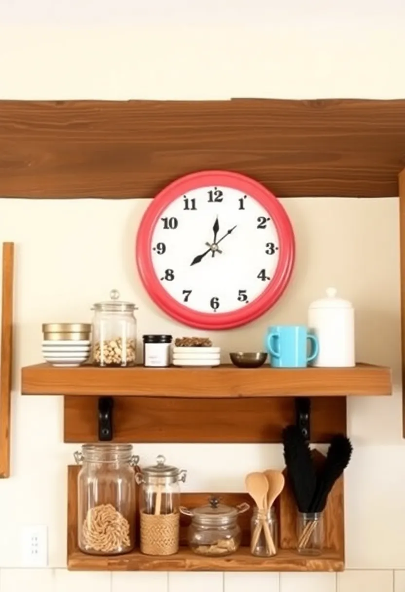 21 Thrift Flip Decor Ideas That Will Transform Your Home on a Budget! - 15. Thrift Store Clock Revamp