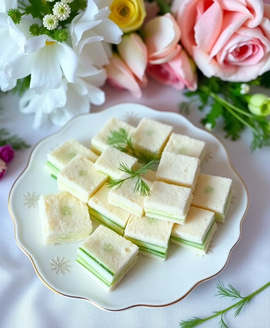 21 Creative Easter Appetizers That Will Wow Your Guests (You Won't Believe #5!) - 19. Cucumber Sandwiches