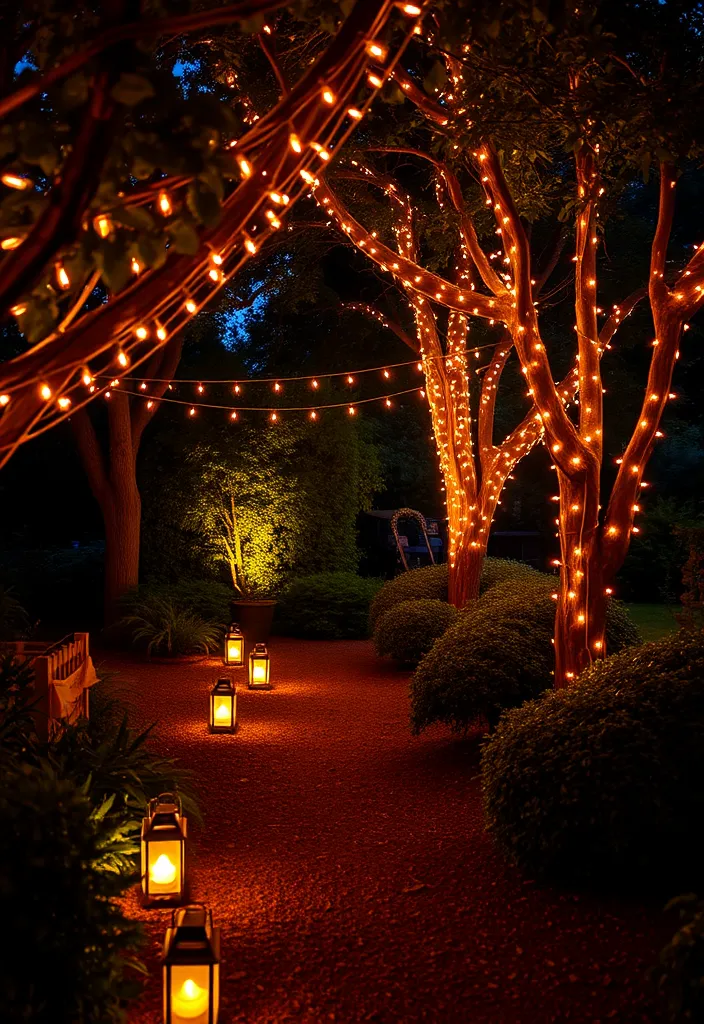 21 Small Garden Ideas to Transform Your Outdoor Space (You Won't Believe #15!) - 9. Mood Lighting