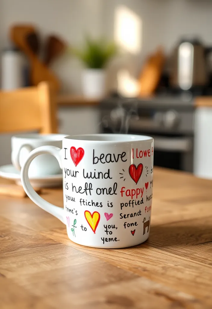 21 DIY Valentine's Gifts for Your Boyfriend That Will Make His Heart Melt! - 3. Personalized Mug