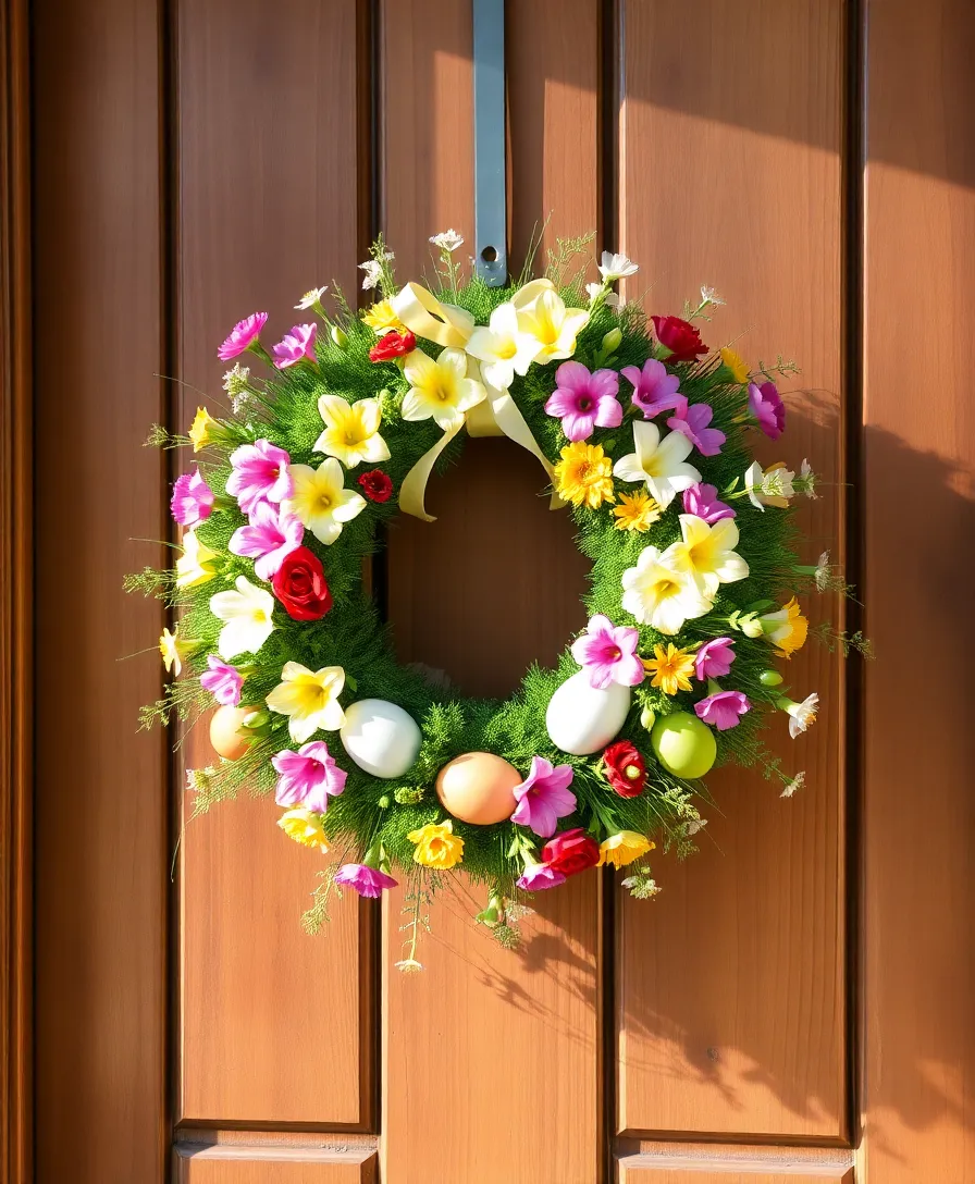 21 Inspiring Christian Easter Aesthetic Ideas That Will Make Your Holiday Truly Meaningful! - 9. Easter-Themed Wreaths