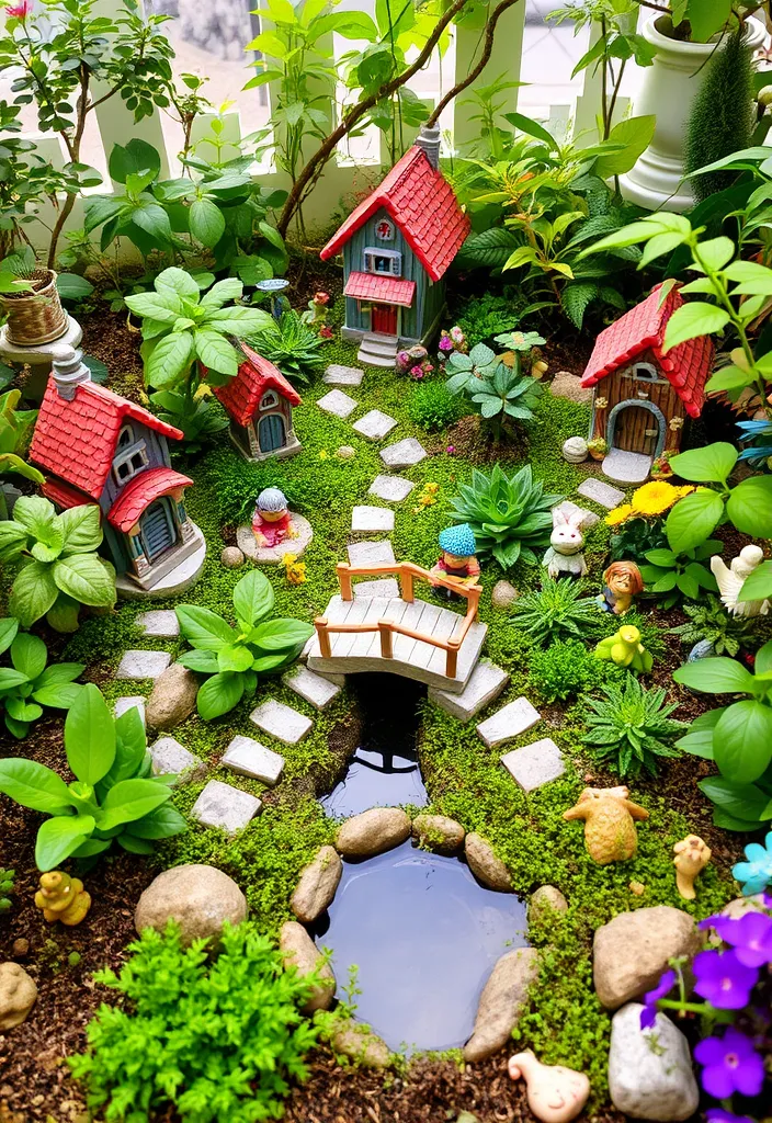 21 Small Garden Ideas to Transform Your Outdoor Space (You Won't Believe #15!) - 4. Charming Fairy Garden