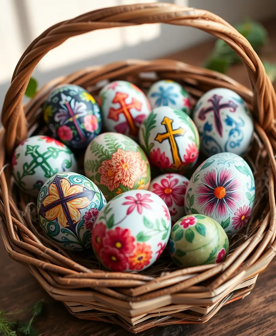 21 Inspiring Christian Easter Aesthetic Ideas That Will Make Your Holiday Truly Meaningful! - 7. Hand-Painted Easter Eggs