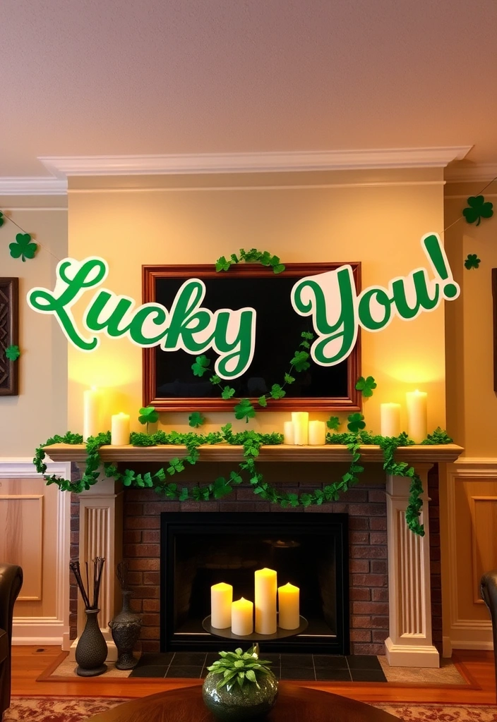 21 Stunning St. Patrick's Day Decorations That Will Transform Your Home into a Lucky Oasis! - 3. Festive Banners