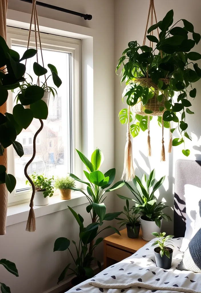 21 Bedroom Refresh Ideas That'll Make You Say 'Wow, I Need This!' - 4. Incorporate Indoor Plants