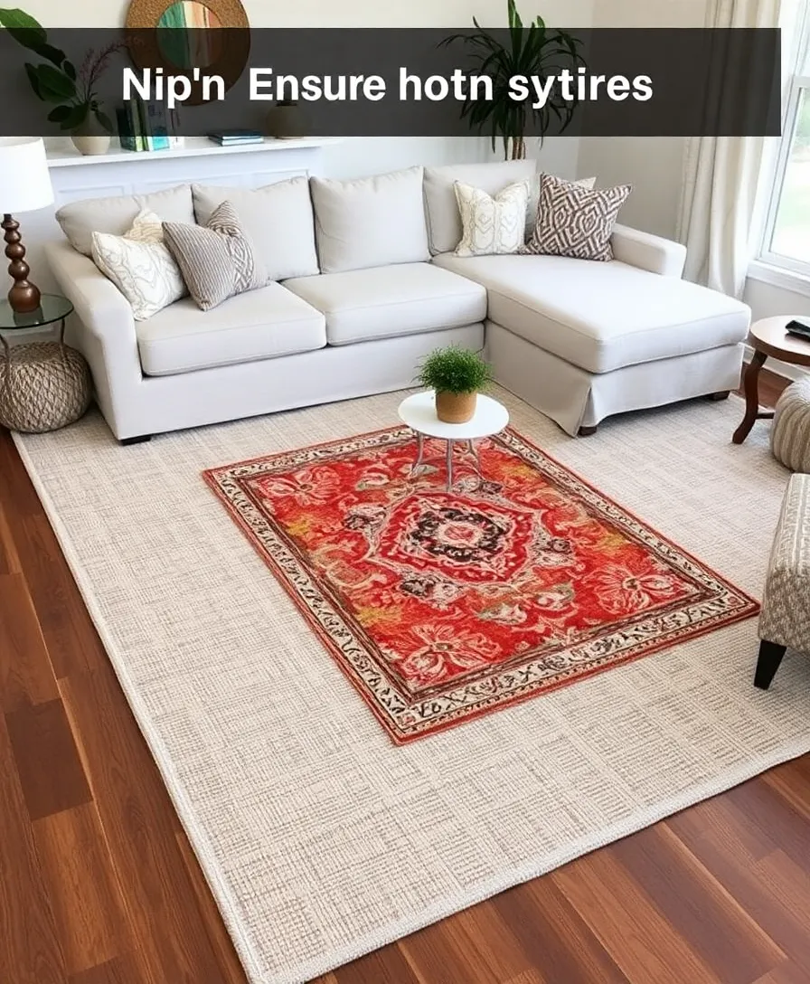 21 Classic Southern Home Decor Ideas That Will Make Your Living Room Feel Like a Warm Hug! - 7. Layered Rugs