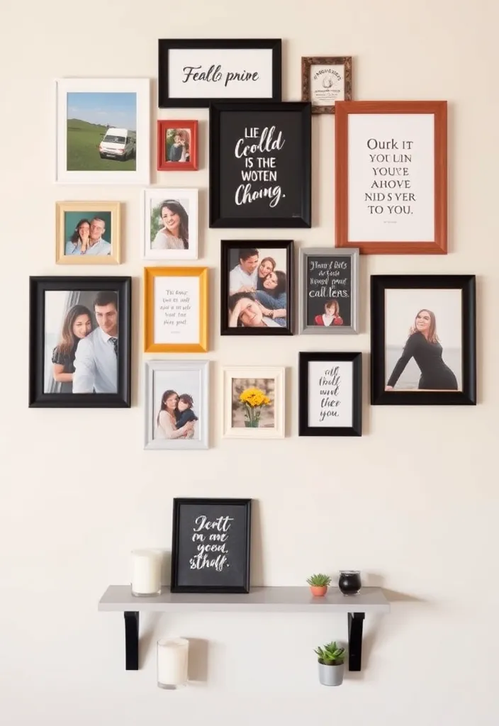 21 Bedroom Refresh Ideas That'll Make You Say 'Wow, I Need This!' - 1. Create a Gallery Wall