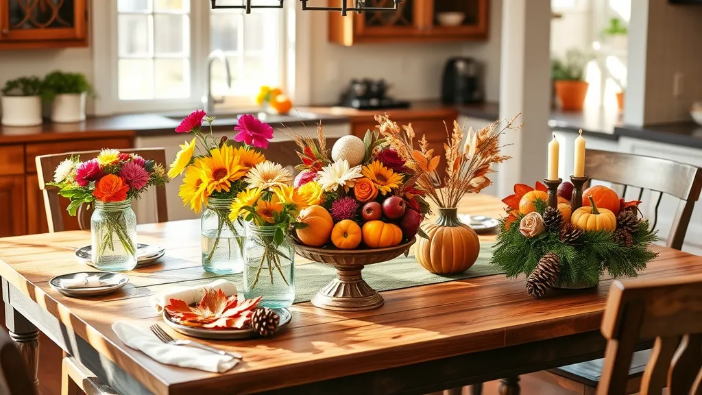 21 Stunning Kitchen Table Centerpiece Ideas You Can DIY for Any Season! (Wait Until You See #14!)