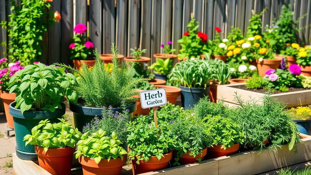 21 Stunning Outdoor Herb Garden Ideas That Will Inspire Your Green Thumb!