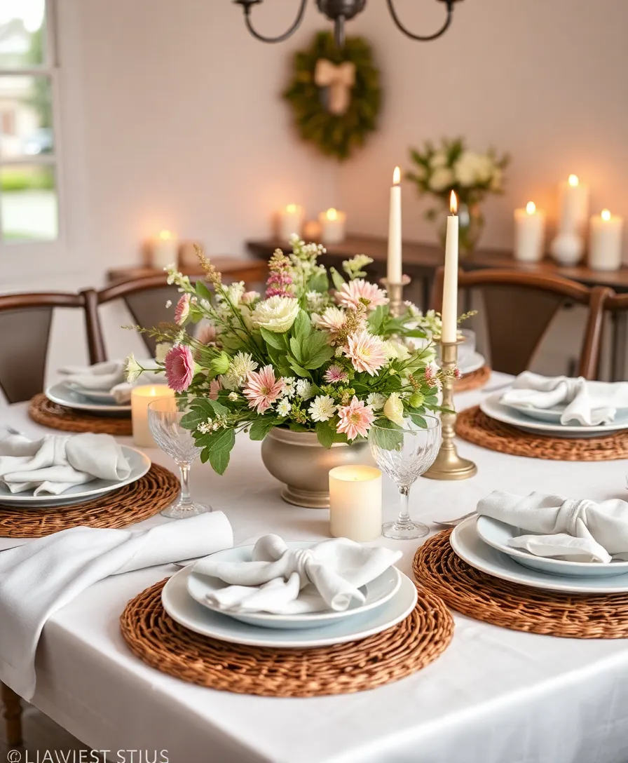 21 Inspiring Christian Easter Aesthetic Ideas That Will Make Your Holiday Truly Meaningful! - 4. Pastel Table Settings