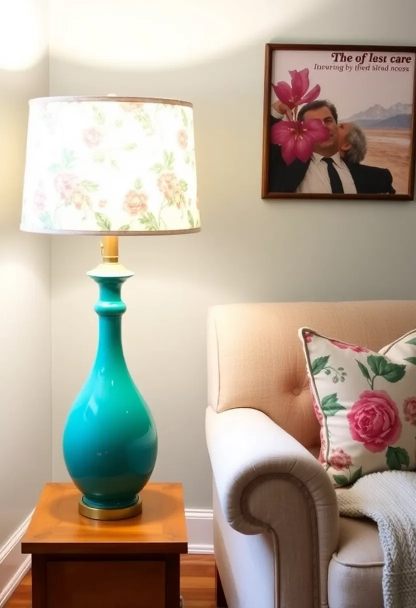 21 Thrift Flip Decor Ideas That Will Transform Your Home on a Budget! - 5. Thrifted Lamp Makeover