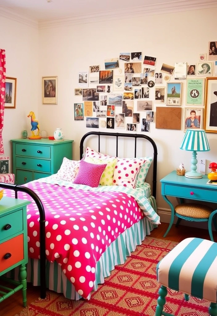 21 Shabby Chic Bedrooms That'll Make You Swoon Over Their Vintage Charm! - 5. Whimsical Wonderland