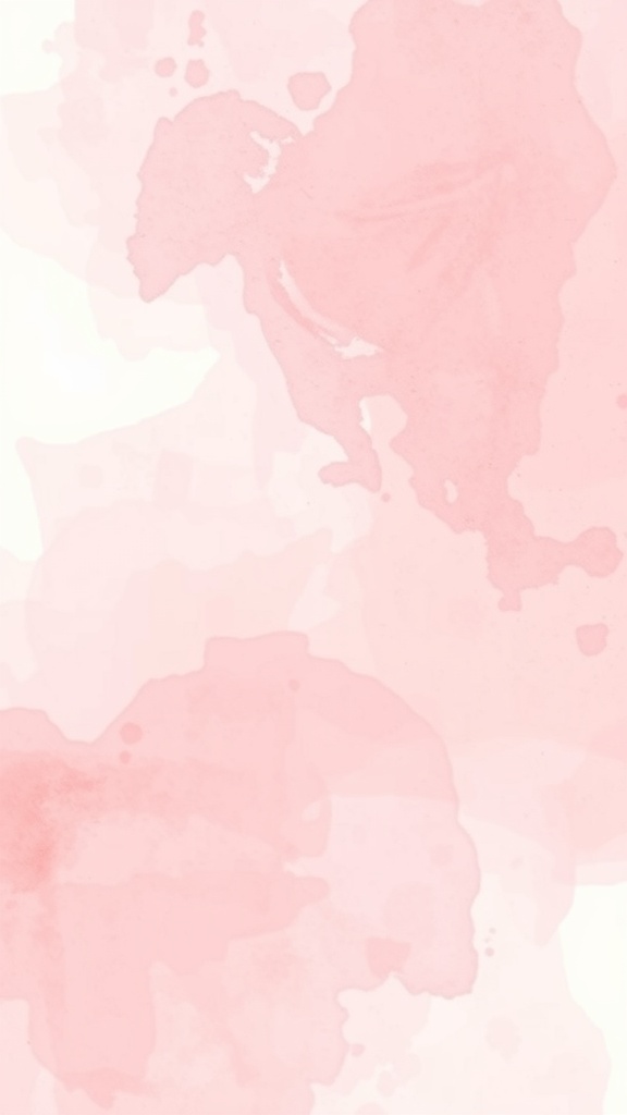 Pastel pink watercolor wash wallpaper for desktop